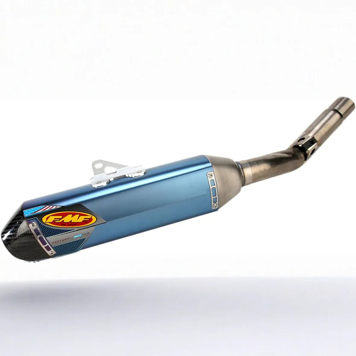 FMF Racing Factory 4.1 RCT uitlaatdemper offroad blauw - Kawasaki (2012-2015) | Femon Parts