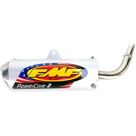 FMF Racing Powercore 2 uitlaatdemper offroad zilver - Yamaha (1983-2026) | Femon Parts