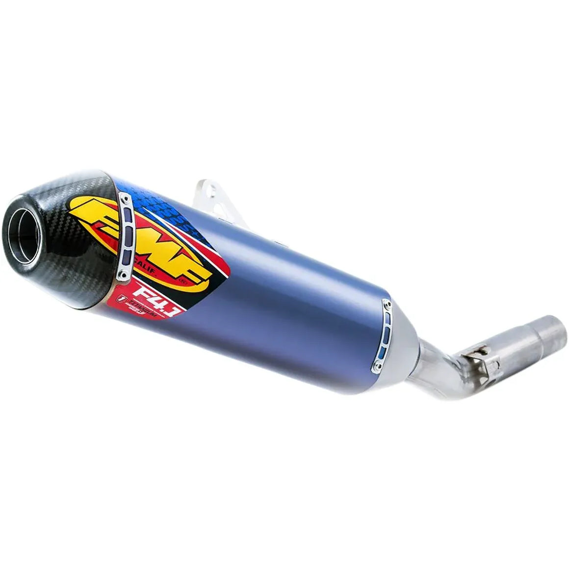 FMF Racing Factory 4.1 RCT uitlaatdemper offroad blauw - Yamaha WR-250 F / YZ-250 F (2014-2019) | Femon Parts
