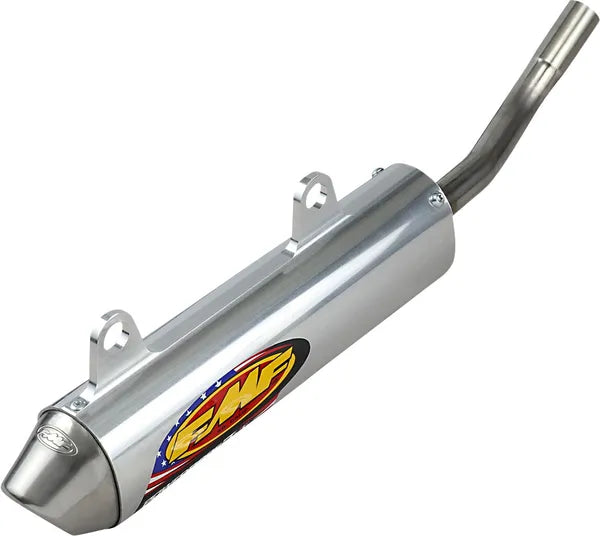 FMF Racing Powercore 2 uitlaatdemper offroad zilver - Husqvarna TC-125 (2016-2018) | Femon Parts