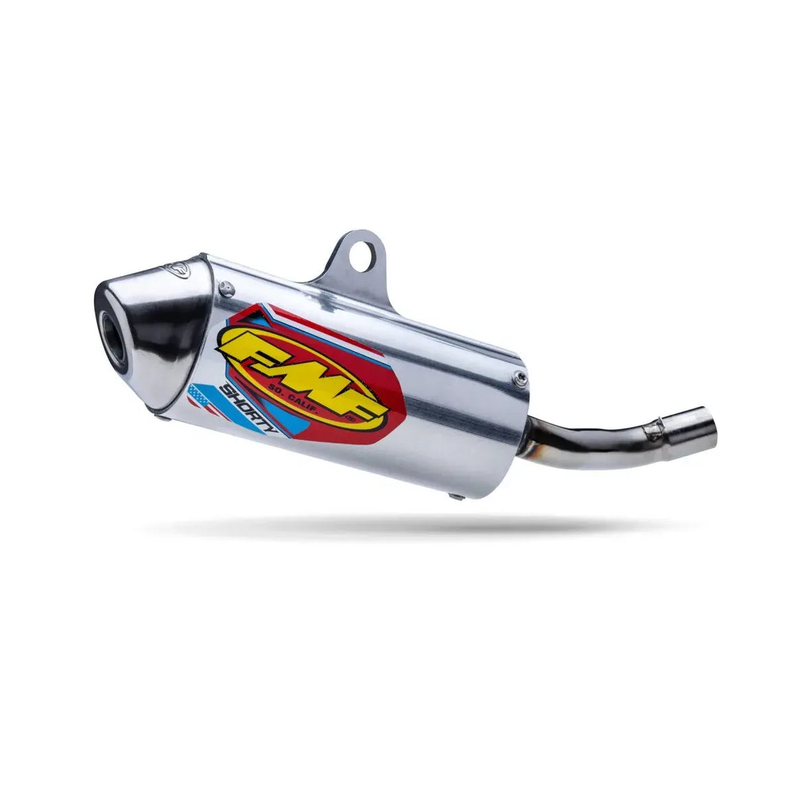 FMF Racing Powercore 2 Shorty uitlaatdemper offroad zilver - Husqvarna TC-125 (2016-2018) | Femon Parts