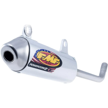 FMF Racing Powercore 2 uitlaatdemper offroad zilver - Yamaha YZ-65 (2018-2026) | Femon Parts