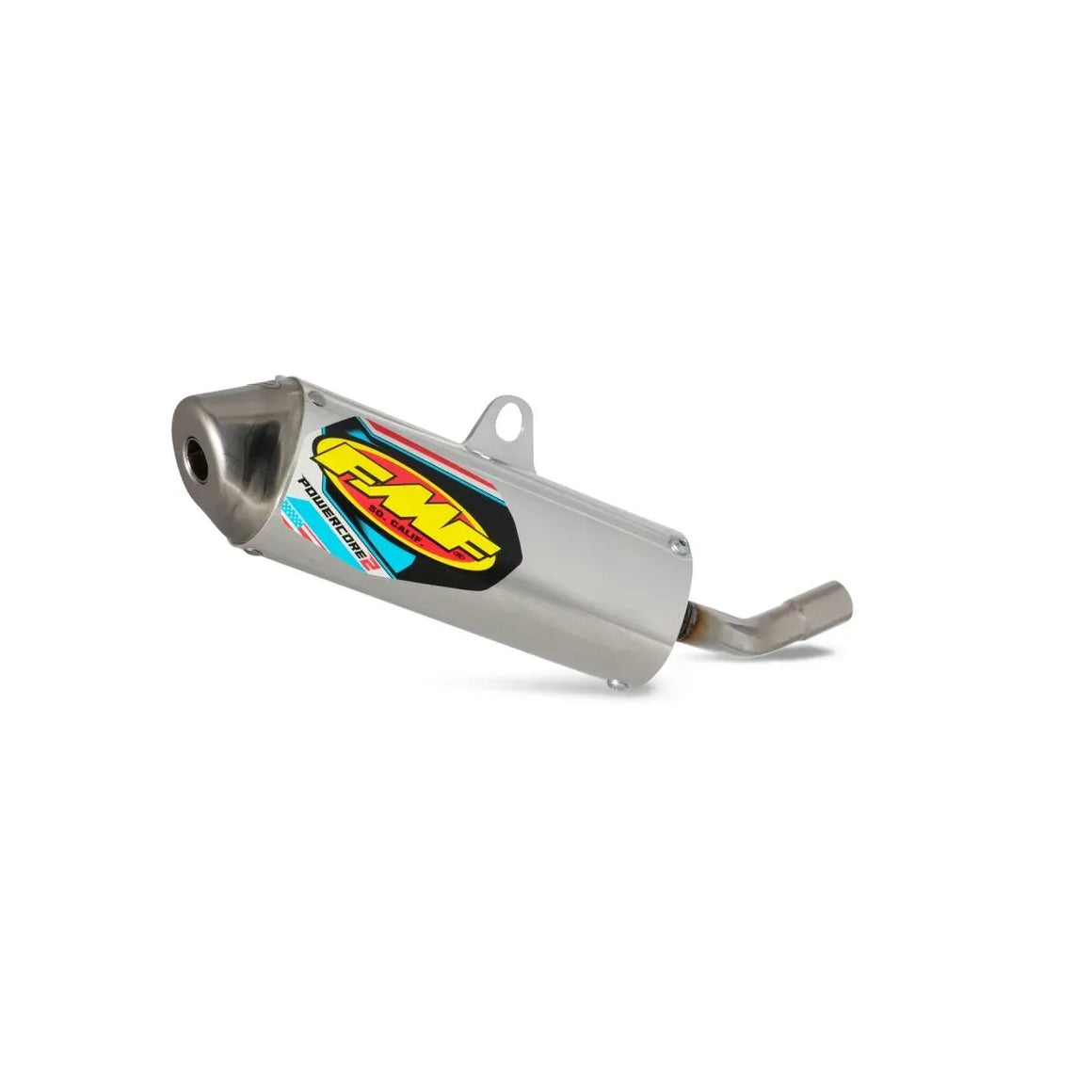 FMF Racing Powercore 2 uitlaatdemper offroad zilver - Beta RR-125 2T (2018) | Femon Parts