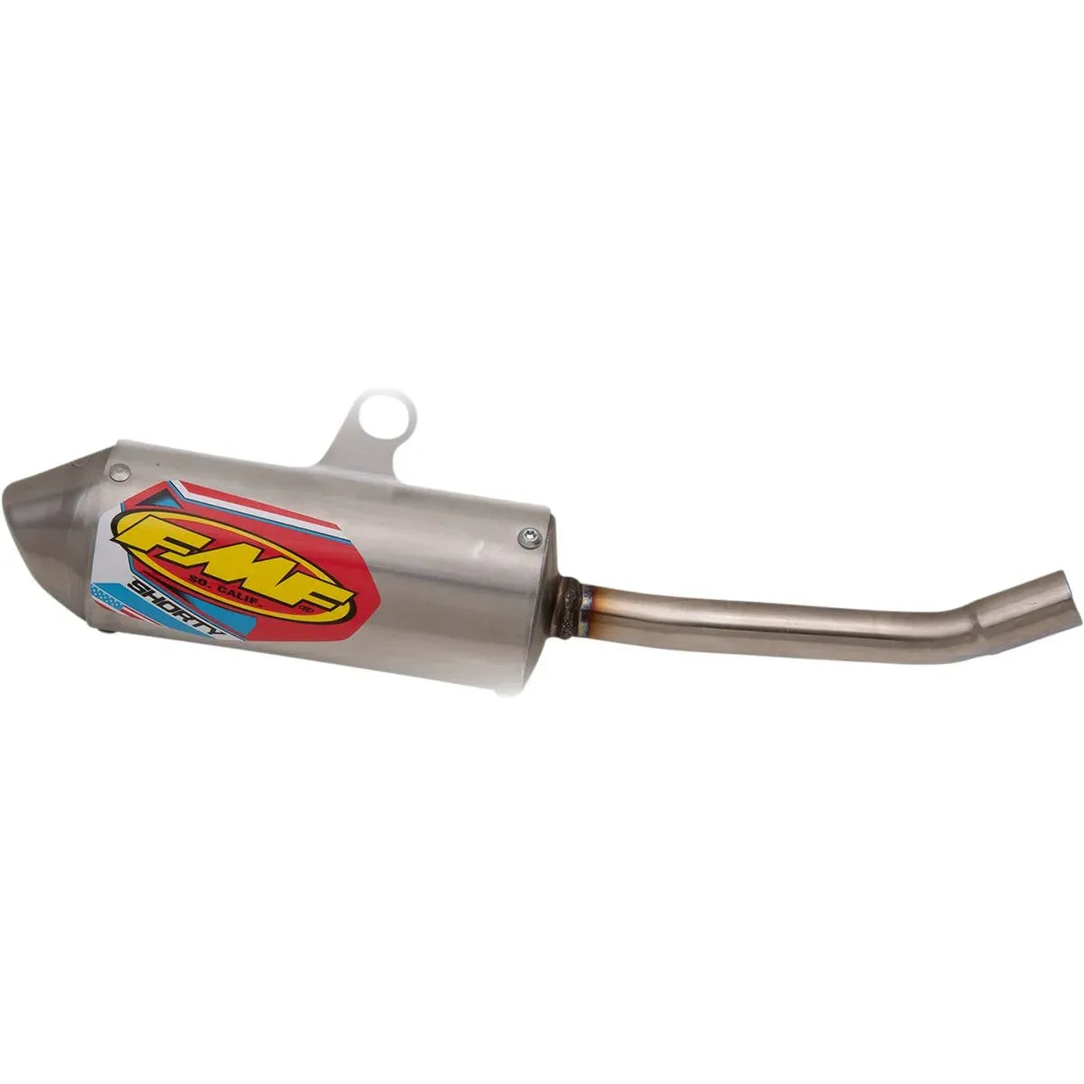 FMF Racing Powercore 2 Shorty uitlaatdemper offroad zilver - Gasgas MC-125 / TC-125 (2019-2023) | Femon Parts