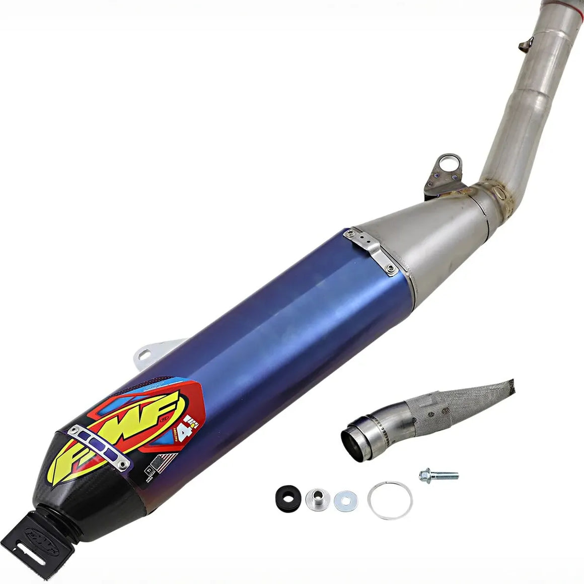FMF Racing Factory 4.1 RCT uitlaatdemper offroad blauw - Yamaha WR-450 F (2020) | Femon Parts