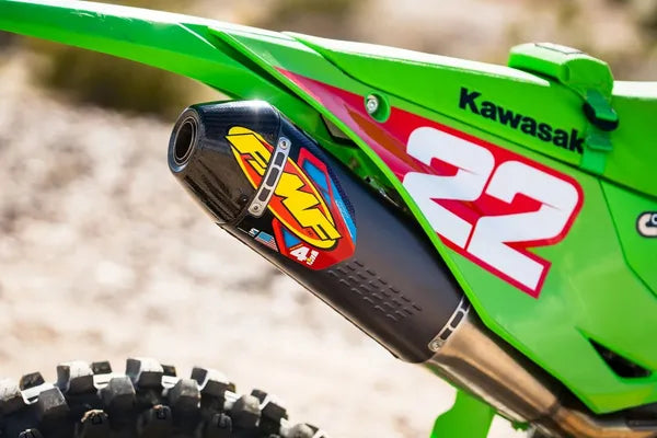 FMF Racing Factory 4.1 RCT uitlaatdemper offroad zwart - Kawasaki KX-250 (2021-2024) | Femon Parts
