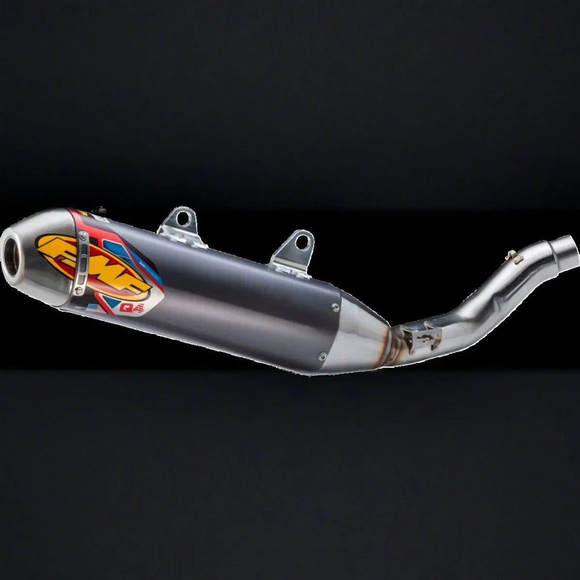 FMF Racing Q4 HEX uitlaatdemper offroad grijs - Kawasaki KX-450 (2024-2026) | Femon Parts
