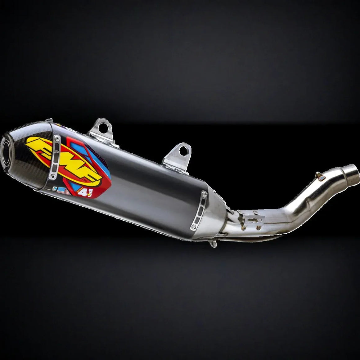 FMF Racing Factory 4.1 RCT uitlaatdemper offroad zwart - Kawasaki KX-450 (2024-2026) | Femon Parts