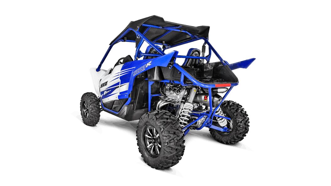 Akrapovic Evolution Line systems for atv zwart - Yamaha XT-R / YXZ 1000 e.a. (2016-2025) | Femon Parts