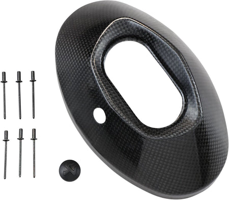 Akrapovic Muffler End Cap vervangende uitlaat onderdelen zwart | Femon Parts