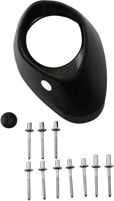 Akrapovic vervangende uitlaat onderdelen zwart | Femon Parts
