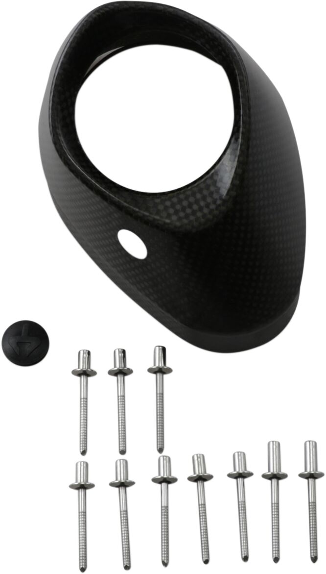 Akrapovic vervangende uitlaat onderdelen zwart | Femon Parts