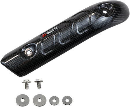 Akrapovic Heat Shield vervangende uitlaat onderdelen zwart - Kawasaki KX 250 F (2006-2007) | Femon Parts