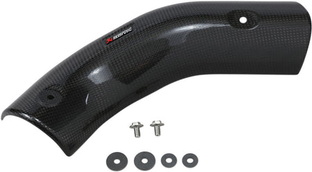 Akrapovic Heat Shield vervangende uitlaat onderdelen zwart - Honda | Femon Parts