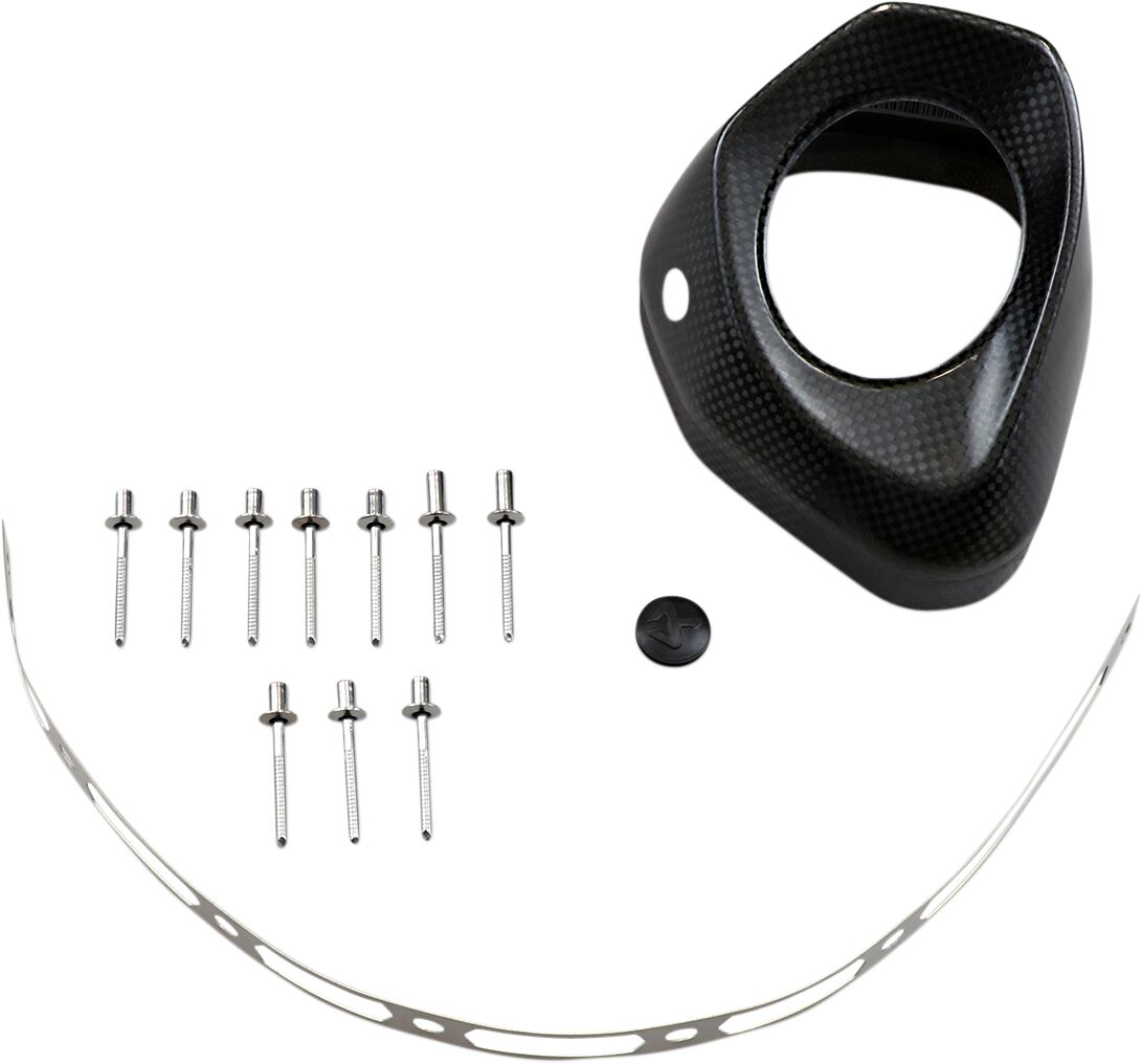 Akrapovic Muffler End Cap vervangende uitlaat onderdelen zwart | Femon Parts