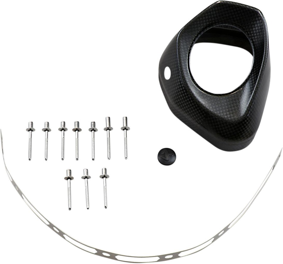 Akrapovic Muffler End Cap vervangende uitlaat onderdelen zwart | Femon Parts