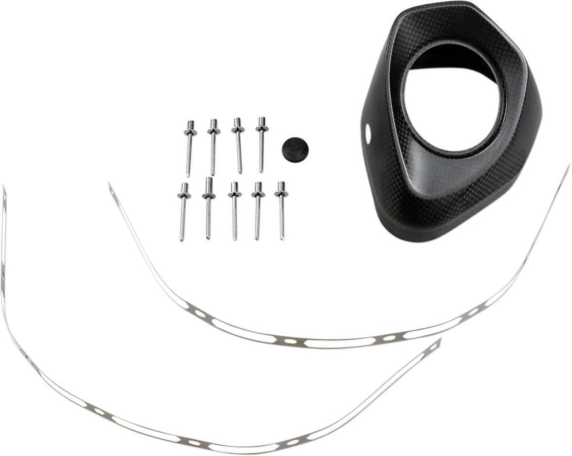 Akrapovic Muffler End Cap vervangende uitlaat onderdelen zwart | Femon Parts