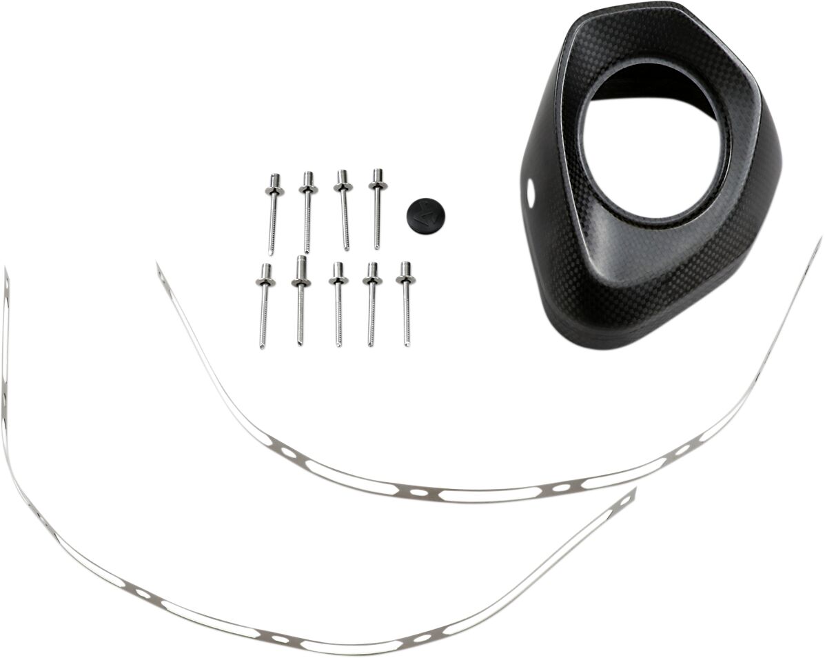Akrapovic Muffler End Cap vervangende uitlaat onderdelen zwart | Femon Parts