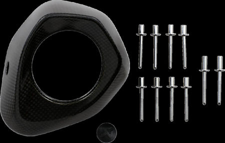 Akrapovic Muffler End Cap vervangende uitlaat onderdelen zwart | Femon Parts