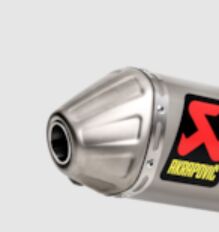 Akrapovic Muffler End Cap vervangende uitlaat onderdelen zilver | Femon Parts