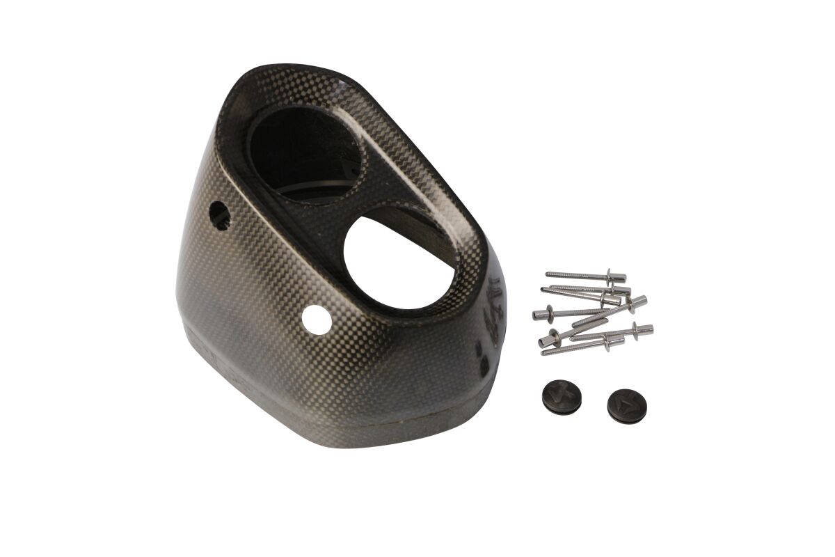 Akrapovic Muffler End Cap vervangende uitlaat onderdelen zwart | Femon Parts