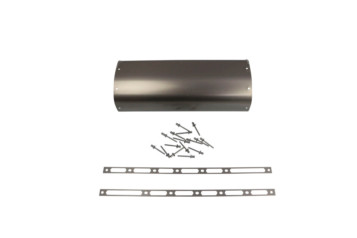 Akrapovic Muffler Sleeve vervangende uitlaat onderdelen zilver | Femon Parts