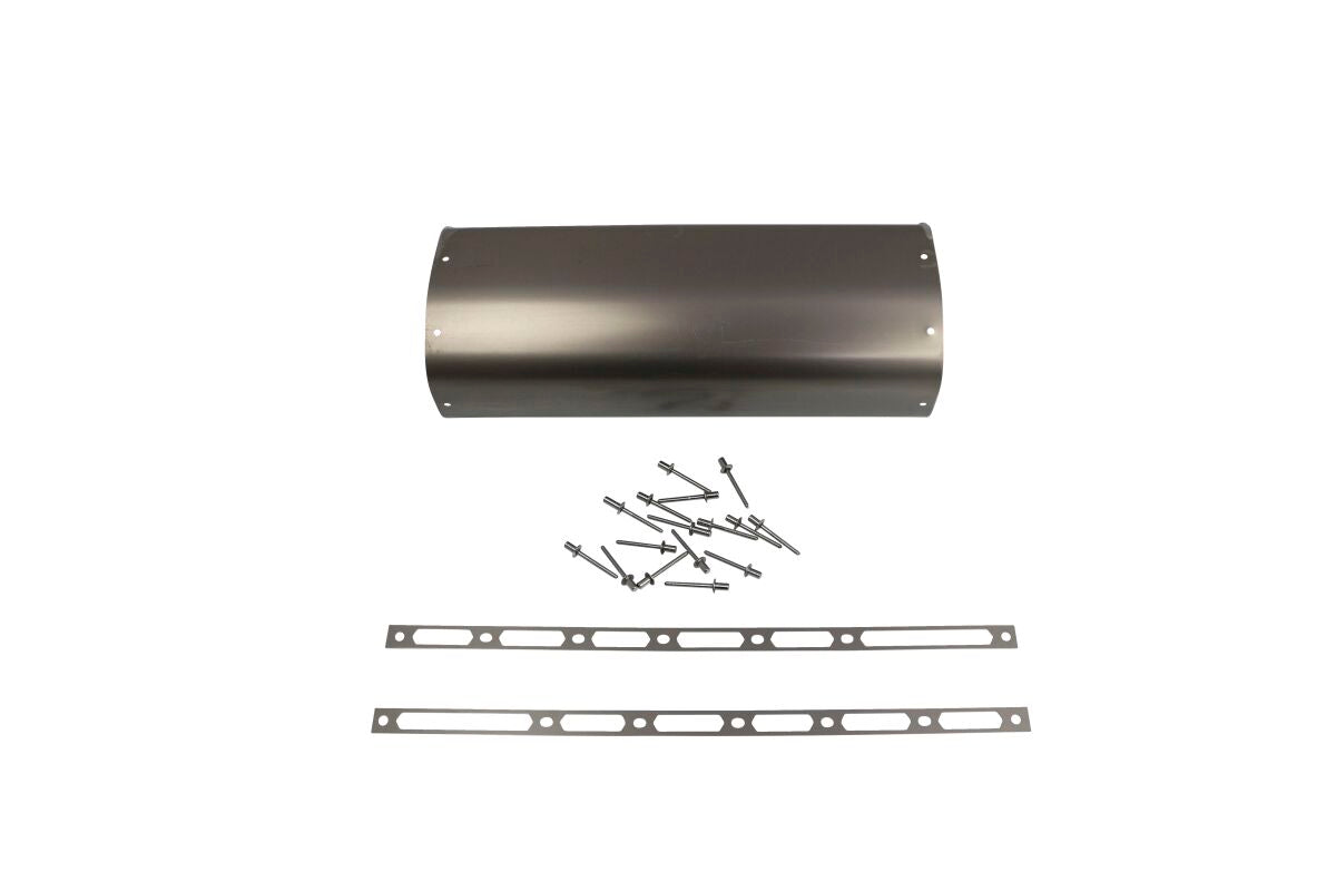 Akrapovic Muffler Sleeve vervangende uitlaat onderdelen zilver | Femon Parts