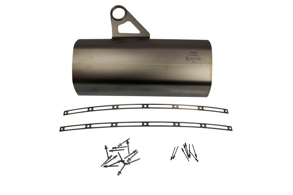 Akrapovic Muffler Sleeve vervangende uitlaat onderdelen zilver - Bmw | Femon Parts