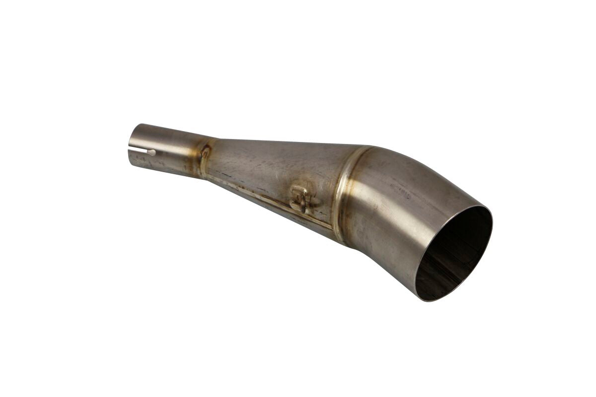 Akrapovic Mid Pipe vervangende uitlaat onderdelen zilver - Yamaha VP 250 / X-City e.a. (2007-2016) | Femon Parts