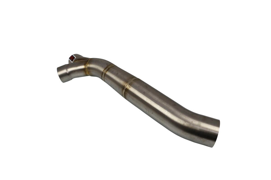 Akrapovic Mid Pipe vervangende uitlaat onderdelen zilver - Bmw S-1000 RR (2012) | Femon Parts