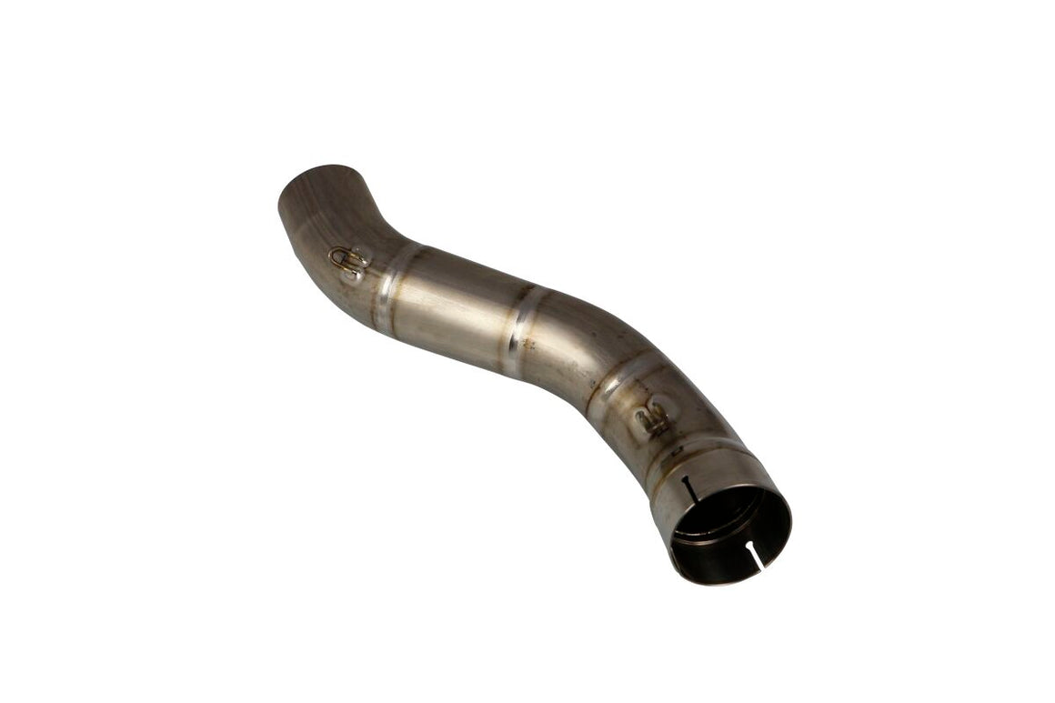 Akrapovic Mid Pipe vervangende uitlaat onderdelen zilver - Aprilia RSV4 1000 RF (2015-2016) | Femon Parts