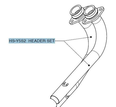 Akrapovic Replacement vervangende uitlaat onderdelen zilver - Yamaha T-Max / T-Max Tech Max e.a. (2008-2011) | Femon Parts
