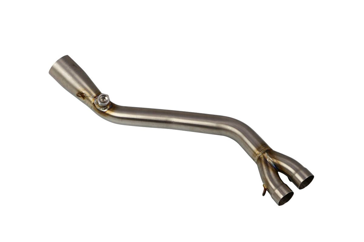 Akrapovic vervangende uitlaat onderdelen zilver - Yamaha T-Max / T-Max Black Max e.a. (2008-2016) | Femon Parts