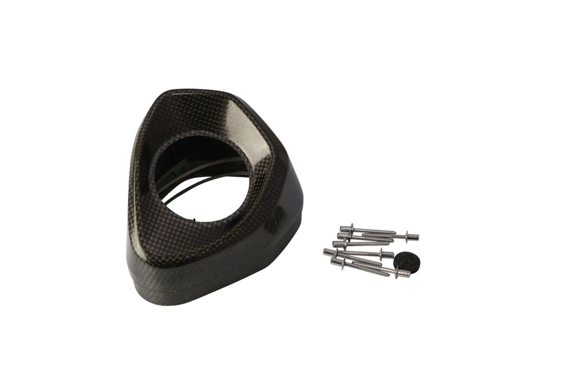 Akrapovic Muffler End Cap vervangende uitlaat onderdelen zwart - Triumph TIGER 900 (2020-2021) | Femon Parts