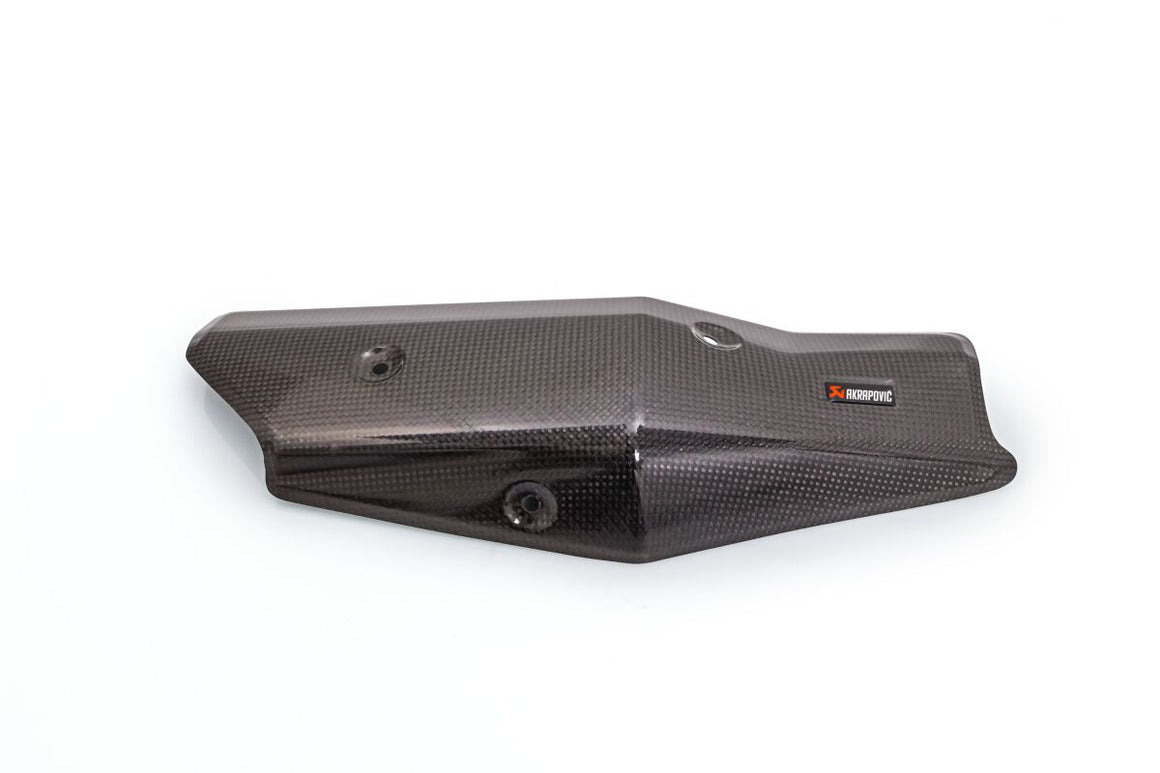 Akrapovic Heat Shield vervangende uitlaat onderdelen zwart - Honda DCT / Forza e.a. (2017-2024) | Femon Parts