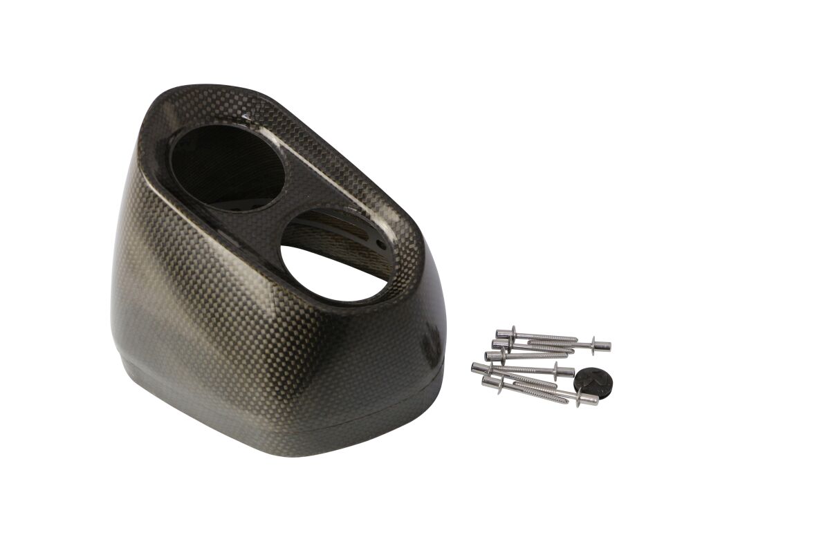 Akrapovic Muffler End Cap vervangende uitlaat onderdelen zwart | Femon Parts