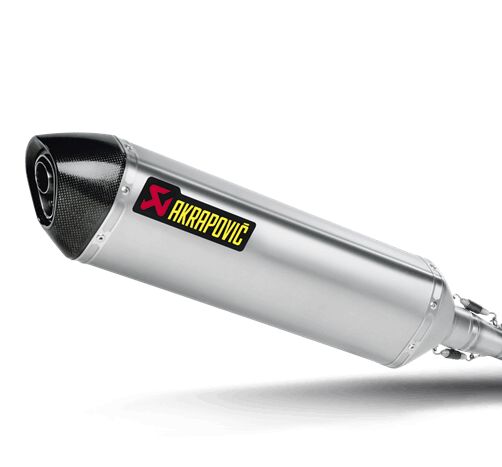 Akrapovic Racing Line vervangende uitlaat onderdelen zwart - Yamaha T-Max / T-Max Black Max e.a. (2008-2016) | Femon Parts