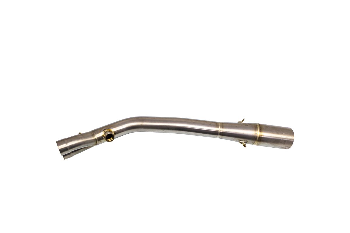 Akrapovic vervangende uitlaat onderdelen zilver - Yamaha T-Max / T-Max DX e.a. (2017-2019) | Femon Parts