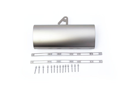 Akrapovic Muffler Sleeve vervangende uitlaat onderdelen zilver - Suzuki GSX R-1000 (2017-2025) | Femon Parts