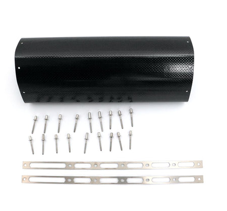 Akrapovic Muffler Sleeve vervangende uitlaat onderdelen zwart - Sym MAXSYM 500 TL (2020) | Femon Parts