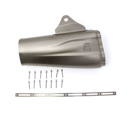 Akrapovic Muffler Sleeve vervangende uitlaat onderdelen zilver - Kawasaki Ninja / Ninja 30th Anniversary | Femon Parts