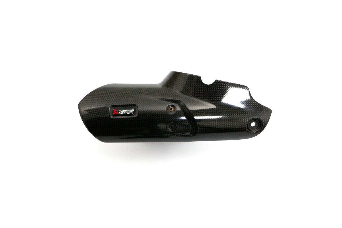 Akrapovic Heat Shield vervangende uitlaat onderdelen zwart | Femon Parts