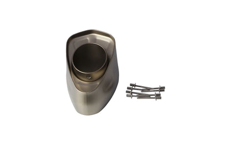 Akrapovic Muffler End Cap vervangende uitlaat onderdelen zilver - Yamaha YZF R1 (2015-2019) | Femon Parts