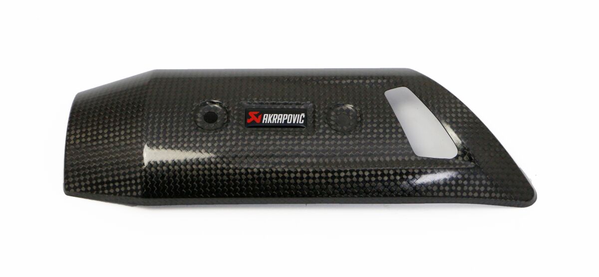 Akrapovic Heat Shield vervangende uitlaat onderdelen zwart - Yamaha T-Max / T-Max 20th Anniversary e.a. | Femon Parts