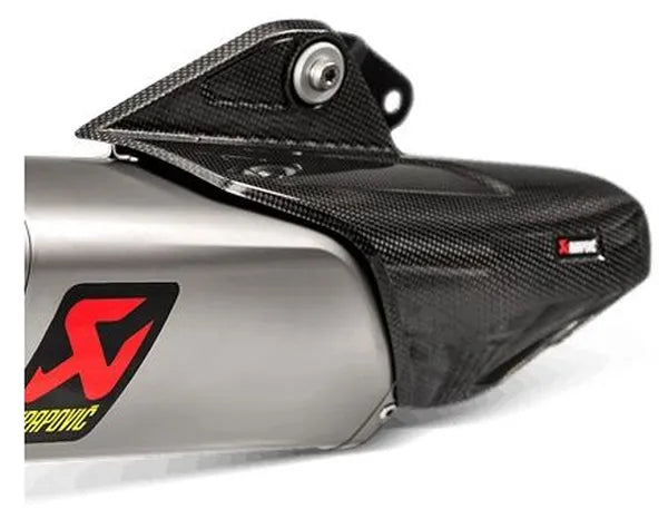 Akrapovic Heat Shield vervangende uitlaat onderdelen zwart - Yamaha YZF R1 (2015-2024) | Femon Parts