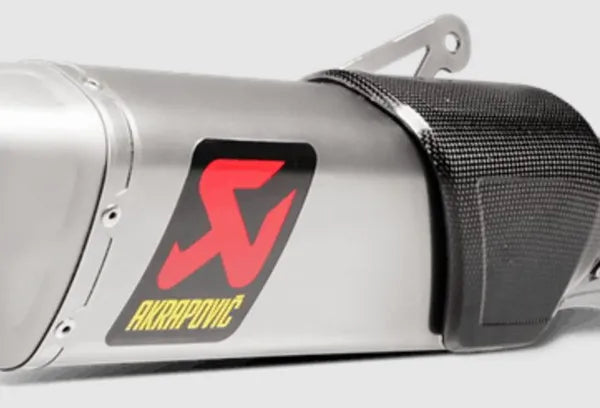 Akrapovic Muffler Sleeve vervangende uitlaat onderdelen zilver - Yamaha YZF R1 (2015-2019) | Femon Parts