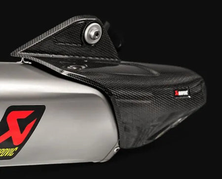 Akrapovic Heat Shield vervangende uitlaat onderdelen zwart - Yamaha YZF R1 (2015-2024) | Femon Parts