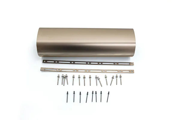 Akrapovic Muffler Sleeve vervangende uitlaat onderdelen zilver | Femon Parts