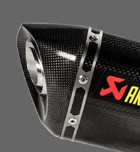 Akrapovic Muffler End Cap vervangende uitlaat onderdelen zwart - Kawasaki Z-900 (2018-2019) | Femon Parts