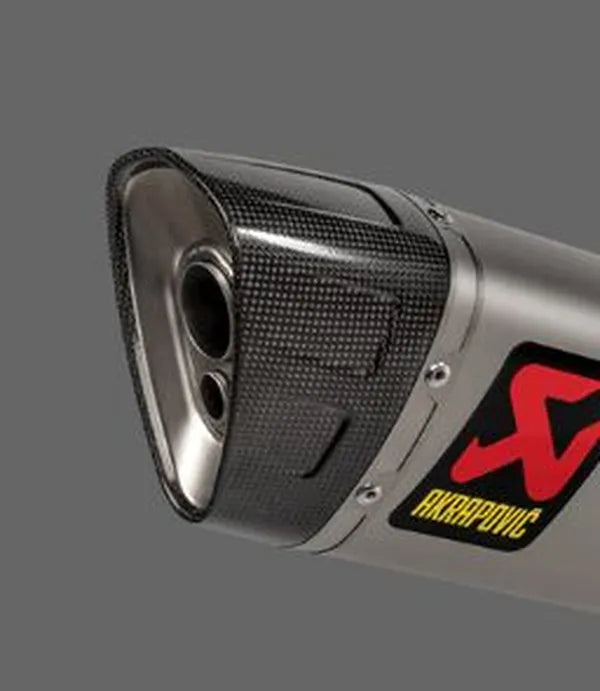 Akrapovic Muffler End Cap vervangende uitlaat onderdelen zwart - Honda CB-1000 (2018-2024) | Femon Parts
